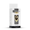 Złoty korek analny z diamentem Jewellery Gold PLUG- Purple
